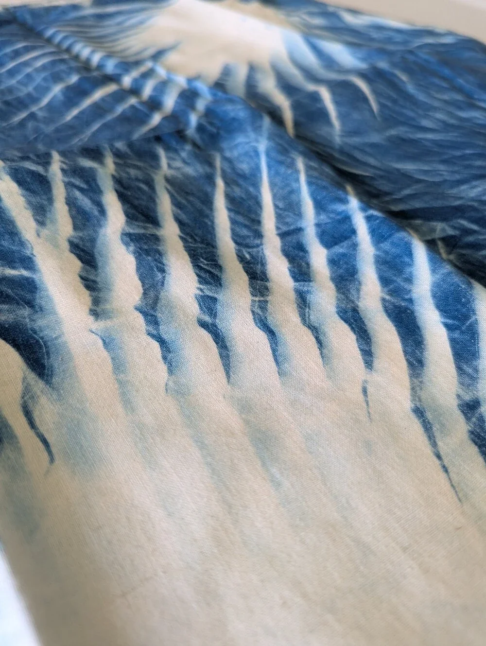 Set Of 2 Cyanotype Palm Pillow Covers